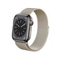 Bracelet strap Crong Milano Steel Apple Watch 38/40/41/42 mm (champagne)