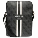Guess GUTB10P4RPSK 10 inch black 4G Stripes Tablet Bag