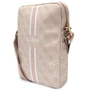 Guess GUTB10P4RPSP 10 inch pink 4G Stripes Tablet Bag