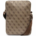 Guess GUTB10P4RPSW 10 inch brwon 4G Stripes Tablet Bag