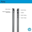 HP Laptops HP OmniBook X Flip 16 Ryzen AI 5 340 16 0 2K Touch OLED 16GB 1TB Win11 Meteor Silver 2Y
