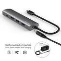 USB Hub Wavlink SUPERSPEED 3.0 Type-C 4-PORT ALUMINUM