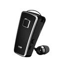 Bluetooth Handsfree Lamtech RETRACTABLE BT 5.0 CLIP ON Black (HANGING CORD)