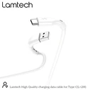 Καλώδιo USB Lamtech Data Type-C 2M WHITE