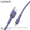 Καλώδιo USB Lamtech Data Micro 1m BLUE