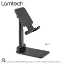 Βάση Tablet Lamtech 2IN1 FOLDING Desktop and Smartphones Black