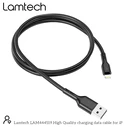 Καλώδιο Lightning Lamtech Lightning 1m Black