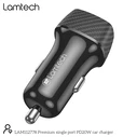 Φορτιστής Αυτοκινήτου Lamtech PREMIUM FAST IN-Type-C PD20W Black