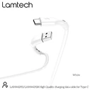Καλώδιo USB Lamtech Data Type-C 1m WHITE