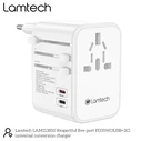 Αντάπτορας Πρίζας Lamtech Universal Travel with 3xUSB + 2xTYPE-C OUTPUTS 35W