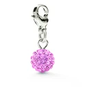 Γυναικείο Charm Folli Follie 3P0F026P (2cm) από Ασήμι Rossa