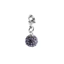 Γυναικείο Charm Folli Follie 3P16Famor (2cm) από Ασήμι Purple