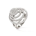 Γυναικείο Δαχτυλίδι Folli Follie 3R17S034C-52 (52) από Ατσάλι Silver