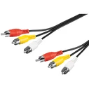 Καλώδιο 3RCA ATC σε 3RCA 5m