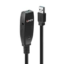 Καλώδιο USB Lindy 43322 Μαύρο 15 m