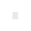 Κορνίζα Τοίχου Walther New Lifestyle 15x20 Resin White KV520W