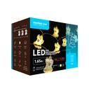Διακοσμητική Γιρλάντα LED Modee Halloween με Φαντάσματα, 165 cm, Θερμό Λευκό