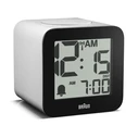 Braun BC 25 WP-DCF λευκό ραδιοελεγχόμενο ψηφιακό ρολόι-ξυπνητήρι με φωνητική ανακοίνωση