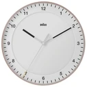 Braun BC 17 PW ροζ/λευκό Αναλογικό Επιτοίχιο Ρολόι Quartz