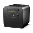 Braun BC 25 BP μαύρο αναλογικό ρολόι-ξυπνητήρι Quartz με ομιλία