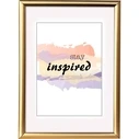 Κορνίζα Τοίχου Hama Madrid Gold 20x30 Plastic Frame 66492