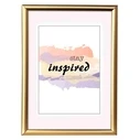 Κορνίζα τοίχου Hama Madrid Gold 15x20 Plastic Frame