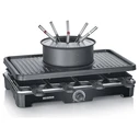 Severin Επιτραπέζια Ηλεκτρική Raclette RG 2347 1400W - Λεία Πλάκα, Ρυθμιζόμενος Θερμοστάτης