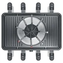 Severin Επιτραπέζια Ηλεκτρική Raclette RG 2347 1400W - Λεία Πλάκα, Ρυθμιζόμενος Θερμοστάτης