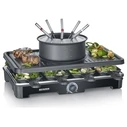 Severin Επιτραπέζια Ηλεκτρική Raclette RG 2347 1400W - Λεία Πλάκα, Ρυθμιζόμενος Θερμοστάτης