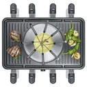 Severin Επιτραπέζια Ηλεκτρική Raclette RG 2347 1400W - Λεία Πλάκα, Ρυθμιζόμενος Θερμοστάτης