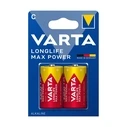 Αλκαλικές Μπαταρίες Varta Long Life Max Power (2 Τεμάχια)