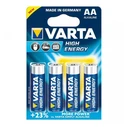 Αλκαλική Μπαταρία Varta LR6 AA 1,5 V 2930 mAh High Energy (4 pcs) Μπλε