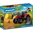 Playmobil Country Large Tractor with Hay Bales 72305 - Toy Set (Ages 4+)