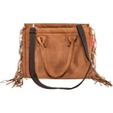 Reisenthel Daily Shopper XS Western - μικρή τσάντα ώμου/χιαστί με φουντίτσες