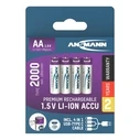 Μπαταρίες Rechargeable batteries -universal- Ansmann Li-Ion AA 1.5V 1800mAh με καλώδιο USB-C, 4 τεμ.