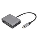 Αντάπτορας USB Digitus DA-70825 - USB-C to VGA / Mini DisplayPort - 20 cm