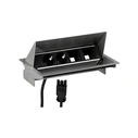 Bachmann CONEO SET 2x Schutzkontakt 2x ABD, ασημί