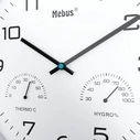 Mebus 16182 Επιτοίχιο Αναλογικό Ρολόι Quartz