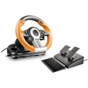 Τιμόνι αγώνων PC Speedlink DRIFT O.Z. Racing Wheel, μαύρο-πορτοκαλί