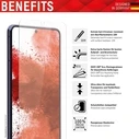 Screen Protector E.V.I. DISPLEX Real Glass FULL COVER Galaxy S22