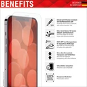 Screen Protector E.V.I. DISPLEX Real Glass + Case iPhone 14