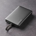 Powerbank Intenso MC10000 Black 10000 mAh Magnetic με Μεταλλικό Δακτύλιο