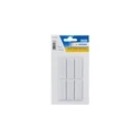 HERMA Filzgleiter (Felt Gliders) white 15 x 45 mm - 6 pieces