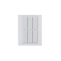 HERMA Filzgleiter (Felt Gliders) white 15 x 45 mm - 6 pieces