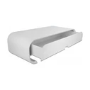 Delock Monitor Stand with Drawer, White (MPN 18324)