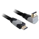 DELOCK HDMI Cable with Ethernet A -> A, St/St, 5.00 m, 90° Up, 4K