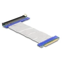 Delock Riser Κάρτα PCI Express x8 Stecker σε x16 Slot με καλώδιο 20 cm (MPN 88046)