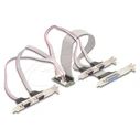 Delock Mini PCIe I/O κάρτα (full size) με 4 x σειριακές θύρες RS-232 και 1 x παράλληλη θύρα (Μοντέλο 95279)