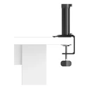 HAMA Monitor Stand up to 35" (00220900) – Height-adjustable, Black