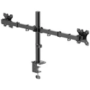 Hama 220903 TV/Monitor Wall Mount with Articulating Arm — up to 100" / 24 kg — Black